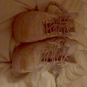 Gray Nike Air Force 1s